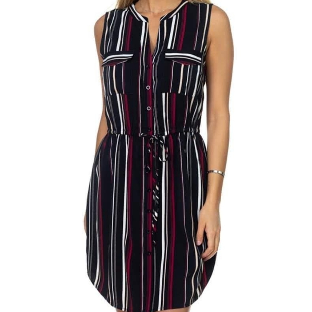Multi Color Stripe Dress